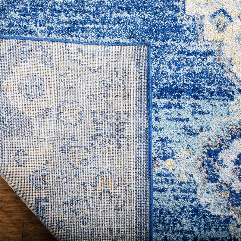 Safavieh Madison 3' x 5' Rug in Navy and Cream