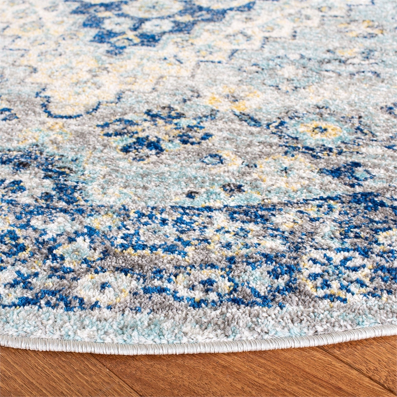 Safavieh Madison 8' x 10' Rug in Blue and Cream