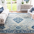 Safavieh Madison 9' x 12' Rug in Blue and Cream