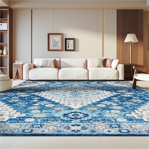 Safavieh Madison 8' x 10' Rug in Navy and Cream