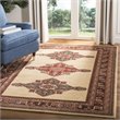 Safavieh Mahal 9' x 12' Rug in Cream and Red