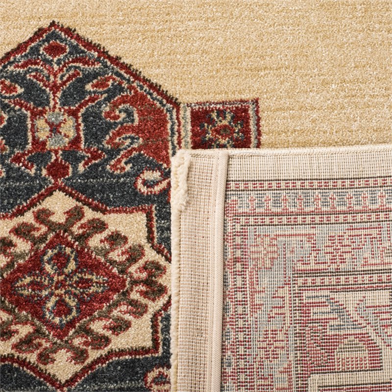 Safavieh Mahal 9' x 12' Rug in Cream and Red