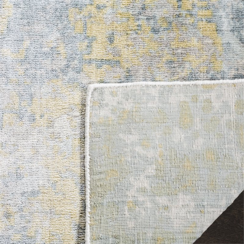 Safavieh Mirage 9' x 12' Hand Loomed Rug in Turquoise and Gray