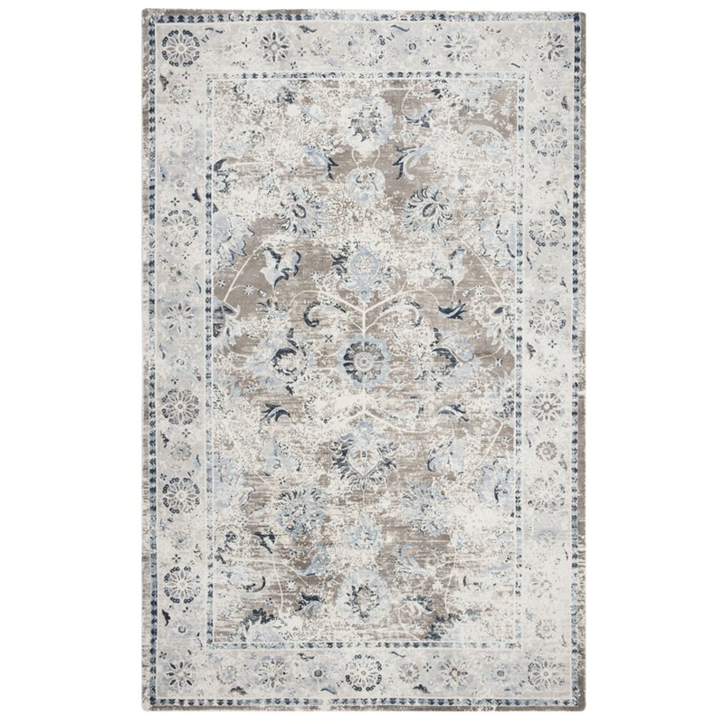 Safavieh Mirage 6' x 9' Hand Loomed Rug in Blue and Ivory