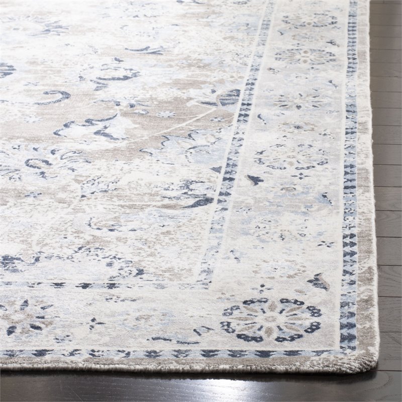 Safavieh Mirage 9' x 12' Hand Loomed Rug in Blue and Ivory