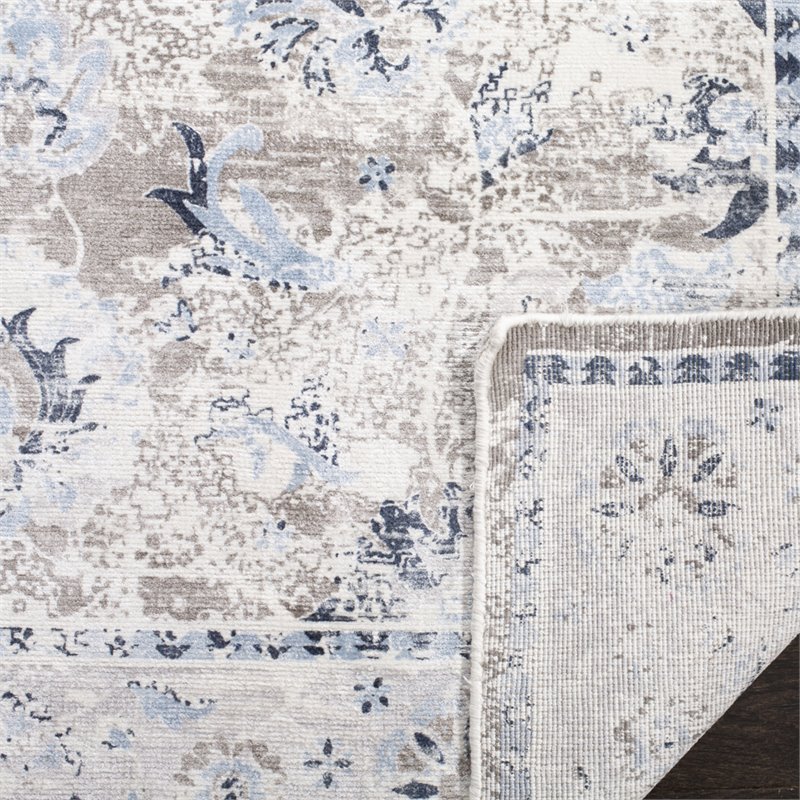 Safavieh Mirage 9' x 12' Hand Loomed Rug in Blue and Ivory