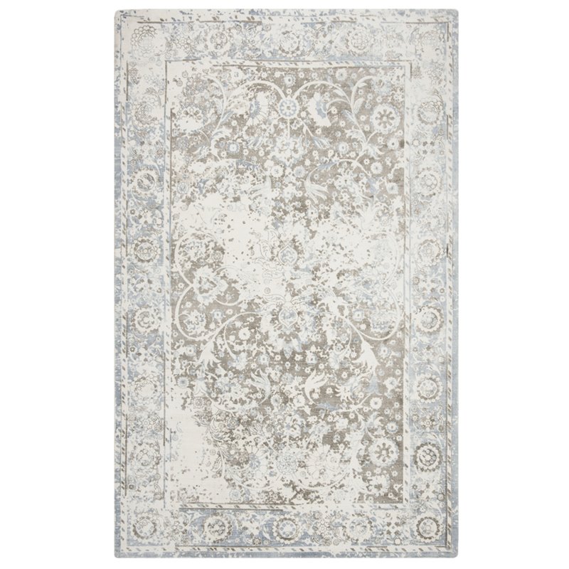Safavieh Mirage 6' x 9' Hand Loomed Rug in Blue and Ivory