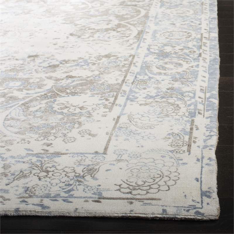Safavieh Mirage 8' x 10' Hand Loomed Rug in Blue and Ivory