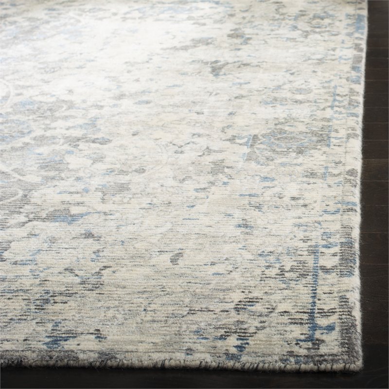 Safavieh Mirage 9' x 12' Hand Loomed Rug in Blue and Gray
