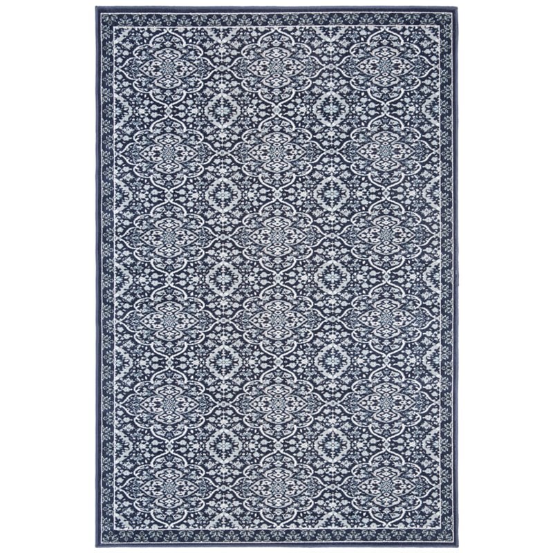 Safavieh Montage 4' x 6' Rug in Navy and Ivory