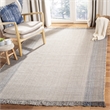 Safavieh Montauk 5' x 8' Hand Woven Rug in Blue and Gray