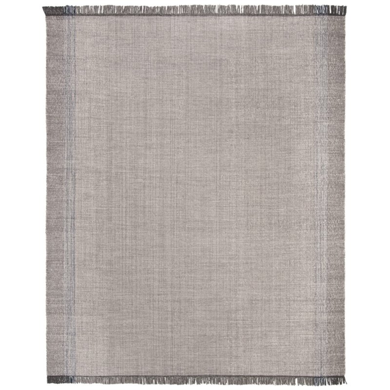 Safavieh Montauk 8' x 10' Hand Woven Rug in Blue and Gray