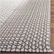 Safavieh Montauk 3' x 5' Hand Woven Rug in Taupe and Ivory