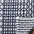 Safavieh Montauk 5' x 8' Hand Woven Rug in Navy and Ivory