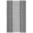 Safavieh Montauk 3' x 5' Hand Woven Rug in Black and Ivory