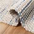Safavieh Natura 4' x 6' Hand Woven Wool Rug in Black and Ivory