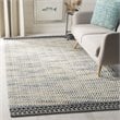Safavieh Natura 8' x 10' Hand Woven Wool Rug in Black and Ivory
