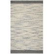 Safavieh Natura 8' x 10' Hand Woven Wool Rug in Black and Ivory