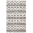 Safavieh Natura 5' x 8' Hand Woven Wool Rug in Charcoal and Gray