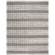 Safavieh Natura 8' x 10' Hand Woven Wool Rug in Charcoal and Gray