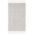 Safavieh Natura 3' x 5' Hand Woven Wool Rug in Gray