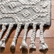 Safavieh Natura 3' x 5' Hand Woven Wool Rug in Gray