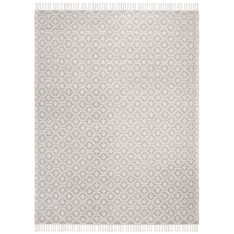 Safavieh Natura 8' x 10' Hand Woven Wool Rug in Gray