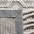 Safavieh Natura 8' x 10' Hand Woven Wool Rug in Gray
