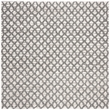Safavieh Natura 6' Square Hand Woven Rug in Gray and Beige
