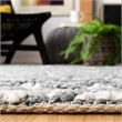 Safavieh Natura 8' x 10' Hand Woven Rug in Gray and Beige