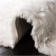 Safavieh Ocean 4' x 6' Hand Tufted Shag Rug in Ivory