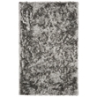 Safavieh Ocean 4' x 6' Hand Tufted Shag Rug in Silver