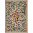 Safavieh Phoenix 4' x 6' Rug in Blue and Pink