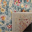 Safavieh Phoenix 4' x 6' Rug in Blue and Pink