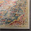 Safavieh Phoenix 8' x 10' Rug in Blue and Pink