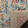 Safavieh Phoenix 9' x 12' Rug in Blue and Pink