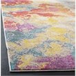 Safavieh Phoenix 8' x 10' Rug in Blue and Orange