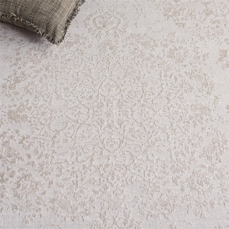 Safavieh Reflection 9' x 12' Rug in Cream and Ivory