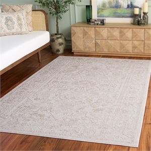 Safavieh Reflection 4' x 6' Rug in Cream and Ivory