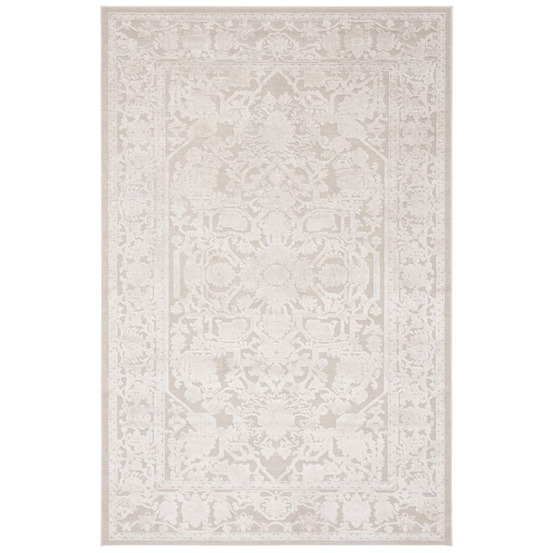 Safavieh Reflection 8' x 10' Rug in Cream and Ivory