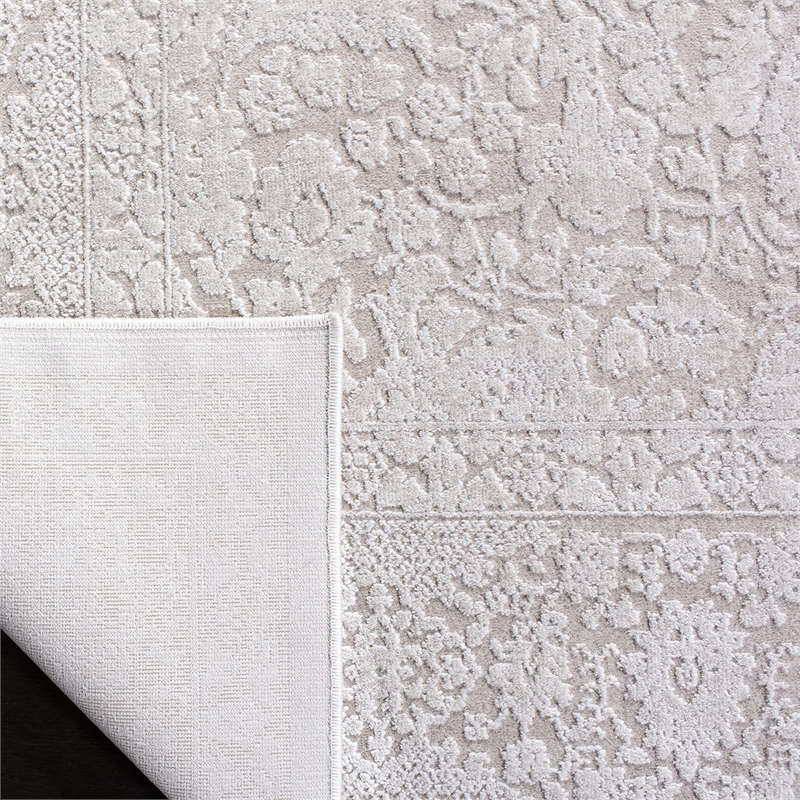 Safavieh Reflection 8' x 10' Rug in Cream and Ivory
