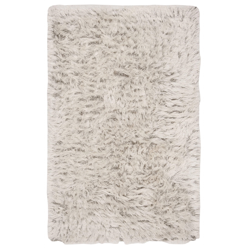 Safavieh Riviera 5' x 8' Hand Tufted Shag Rug in Beige