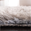 Safavieh Riviera 5' x 8' Hand Tufted Shag Rug in Light Gray