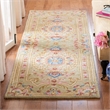 Safavieh Savonnerie 8' x 10' Hand Tufted Wool Rug in Sage and Blue