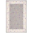 Safavieh 4' x 6' Hand Tufted Wool Rug in Gray and Ivory