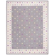 Safavieh 6' x 9' Hand Tufted Wool Rug in Gray and Ivory