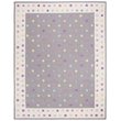 Safavieh 8' x 10' Hand Tufted Wool Rug in Gray and Ivory