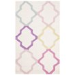 Safavieh 3' x 5' Hand Tufted Wool Rug in Ivory