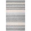 Safavieh 4' x 6' Hand Loomed Wool Rug in Gray and Ivory
