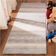 Safavieh 3' x 5' Hand Loomed Wool Rug in Aqua and Ivory